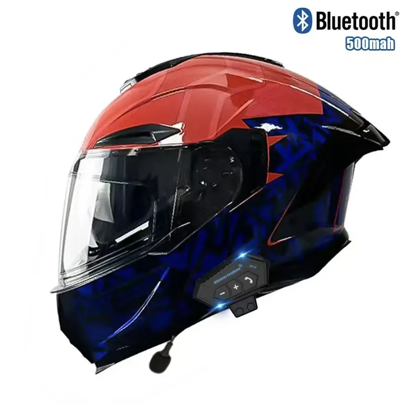 Flip up Motorcycle Helmet With - Full Face Motorcycle Helmet With Bluetooth review and price