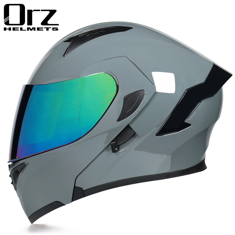 DOT Approved Safety Modular Fl - Dual Visor Motorcycle Racing Helmet review and price