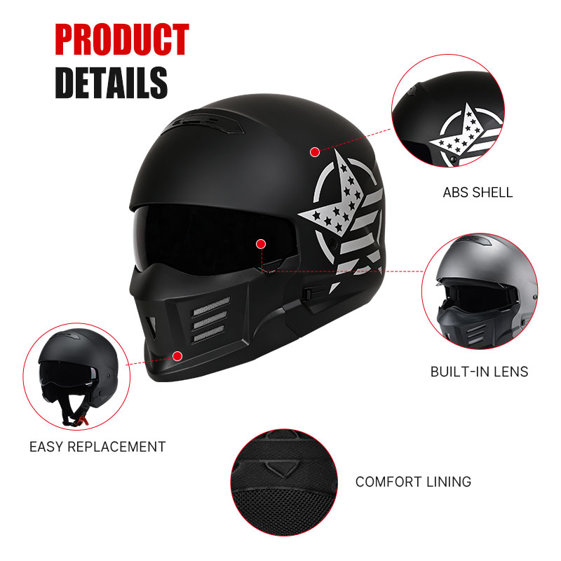 Scorpion Full Face Helmet ABS  - Full Face Motorcycle Helmet With Bluetooth review and price