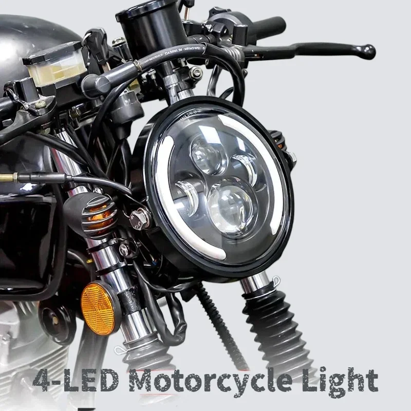 TCYATO 50W 7-Inch 17.78 cm LED - Universal Motorcycle Led Headlight Projector review and price