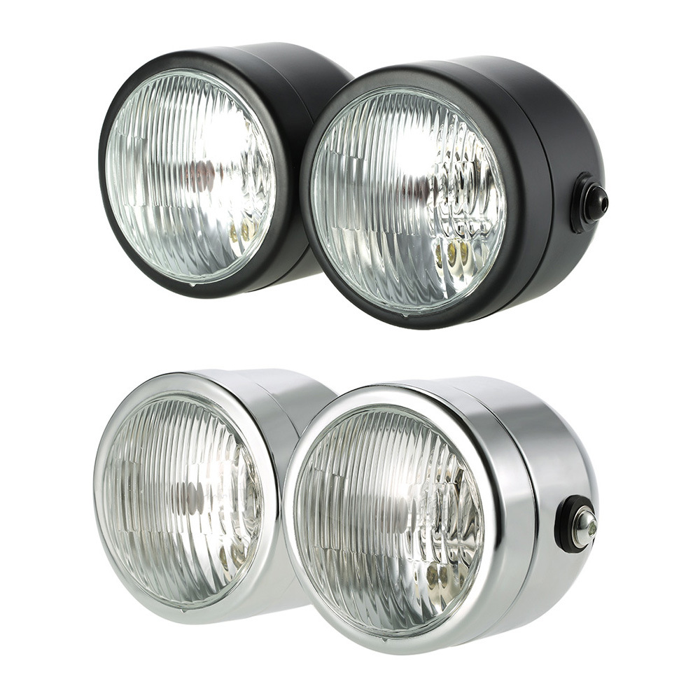 Universal H4 Twin Headlight Mo - Universal Motorcycle Led Headlight Projector review and price