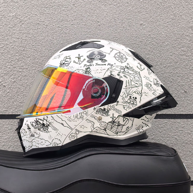 Unisex Adult Modular Flip‑Up F - Modular Flip Up Motorcycle Helmet Dot Approved review and price