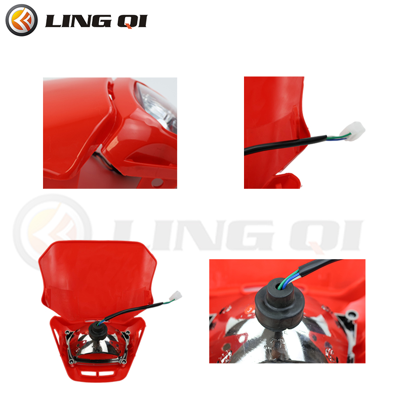 LINGQI 12V 35W LED Headlight P - Universal Motorcycle Led Headlight Projector review and price
