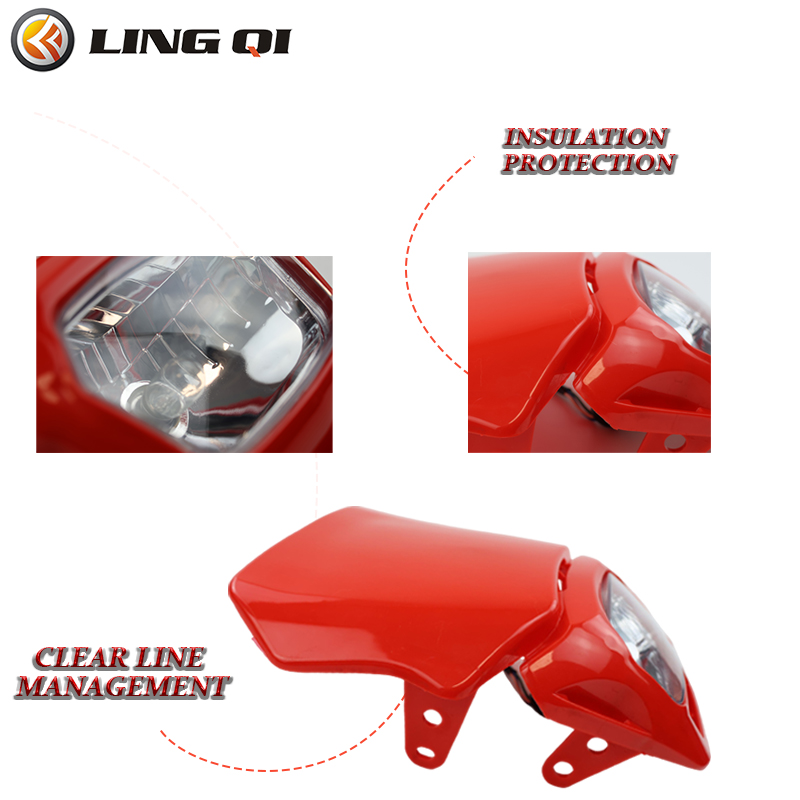 LINGQI 12V 35W LED Headlight P - Universal Motorcycle Led Headlight Projector review and price